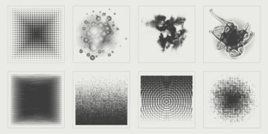 Nesnelerin Y2K biçim vektörleri kümesi. Çılgın psikedelik retro fütüristik set. Notlar için şablonlar, posterler. Retro Futurist. Vektör illüstrasyonu