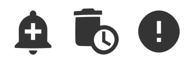3 simge eylemi. Modern ince çizgi simgeleri. Taslak izole işaretler. Doğrusal semboller ayarlandı. Büyük UI simgesi seti. UI ve UX