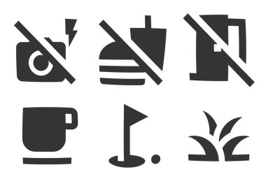 6 simge dizisi. Satır simgeleri koleksiyonu. Taslak izole işaretler. mobil ve web için. Büyük UI simgesi seti. UX UI