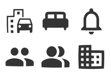 6 simge sosyal ağ seti. Yaratıcı iş çözümleri simgesi seti. Taslak izole işaretler. Doğrusal simgeler ayarlandı. Büyük UI simgesi düz dizayn edildi. Vektör illüstrasyonu