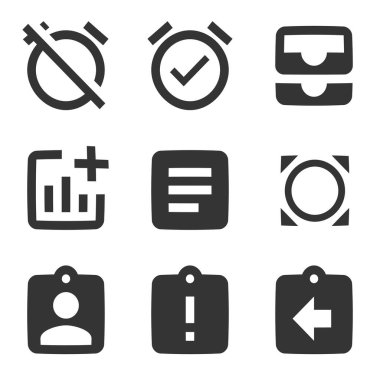 9 simge eylemi. Vektör koleksiyonu ince çizgi Web simgesi. Basit Set. Doğrusal semboller ayarlandı. Büyük UI simgesi seti. UI ve UX