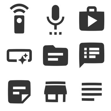 9 simge eylemi. Vektör koleksiyonu ince çizgi Web simgesi. Taslak izole işaretler. Doğrusal semboller ayarlandı. Büyük UI simgesi düz dizayn edildi. UX UI