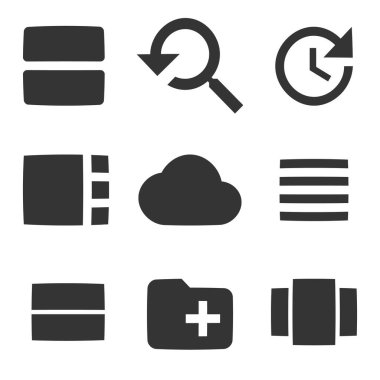 9 simge eylemi. Modern ince çizgi simgeleri. Taslak izole işaretler. Doğrusal semboller ayarlandı. İnce doldurulmuş simgeler paketi. UX UI