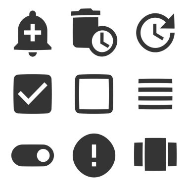 9 simge eylemi. Modern ince çizgi simgeleri. Kalite simgesini ayarla. mobil ve web için. Büyük UI simgesi düz dizayn edildi. UX UI