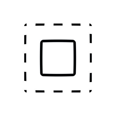 Eylemler Vektörü ince çizgi Web simgesi. Basit bir ikon. Doğrusal semboller. Düz dizaynlı büyük UI simgesi. Vektör illüstrasyonu