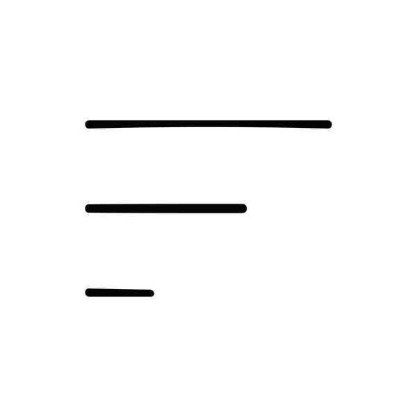 Aktionszeilensymbol Qualitätssymbol Lineares Symbol Große Ikone Und — Stockvektor