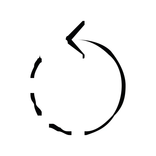 Ikona Wektora Akcji Zarys Pojedynczego Znaku Symbole Liniowe Wielka Ikona — Wektor stockowy