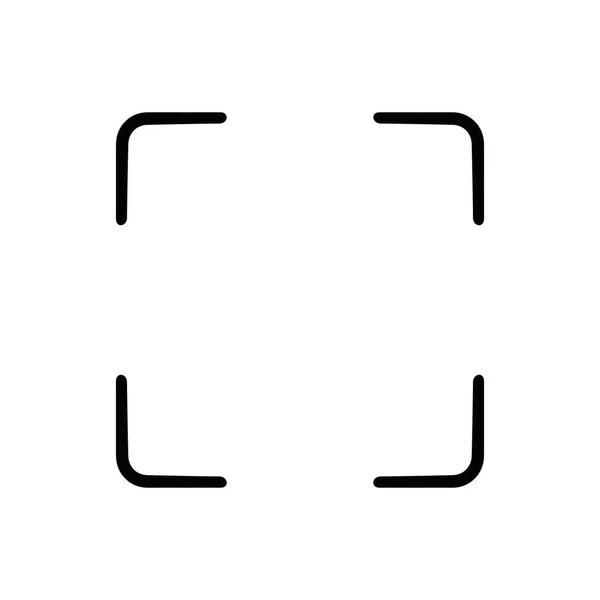 Office Vector Illustration Thin Line Icon Jednoduchá Ikona Lineární Symboly — Stockový vektor