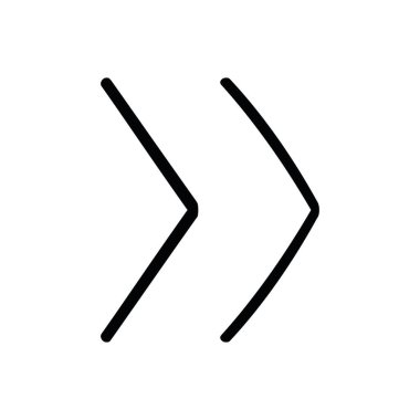 İş Vektörü simgesi. Modern moda tarzında. Doğrusal semboller. Düz dizaynlı büyük UI simgesi. UI ve UX