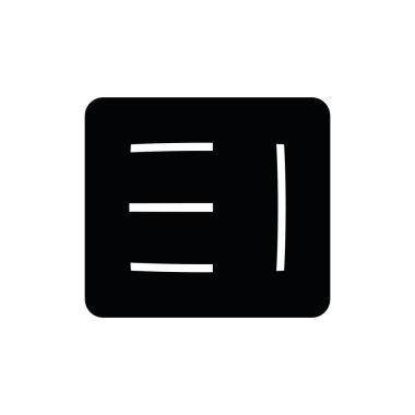 Business Modern ince çizgi ikonu. Basit bir ikon. Doğrusal simge. Büyük UI simgesi. Vektör illüstrasyonu