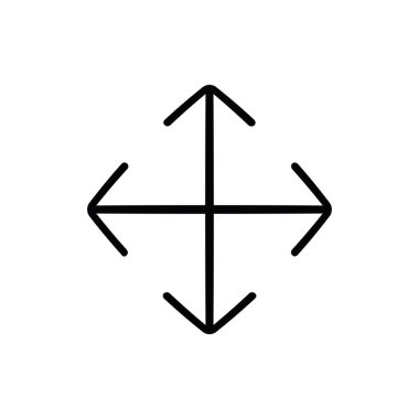 İş Vektörü simgesi. Basit bir ikon. mobil ve web için. İnce doldurulmuş simge. UI ve UX