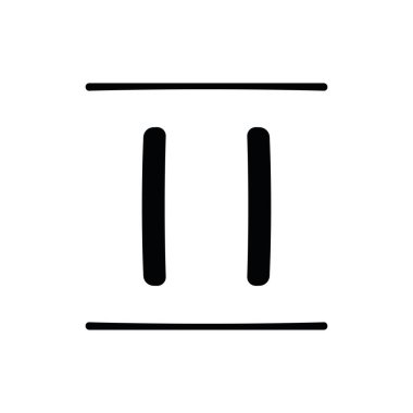 İş dünyası simgesi. Modern moda tarzında. Doğrusal semboller. İnce doldurulmuş simge. UI ve UX