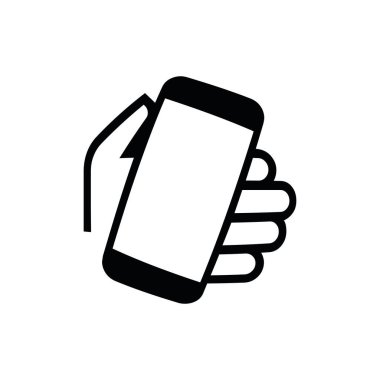 İş Vektörü simgesi. Basit bir ikon. Doğrusal simge. Düz dizaynlı büyük UI simgesi. UX UI