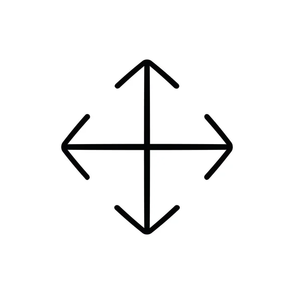 Business Vector Ikone Einfaches Symbol Für Mobile Und Web Dünnes — Stockvektor