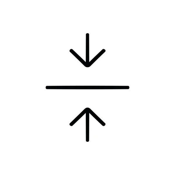Business Line Ikone Einfaches Symbol Für Mobile Und Web Dünnes — Stockvektor