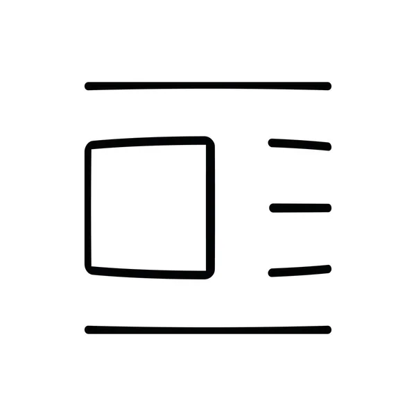 Иллюстрация Значка Вектор Бизнеса Значок Качества Линейная Икона Большой Значок — стоковый вектор