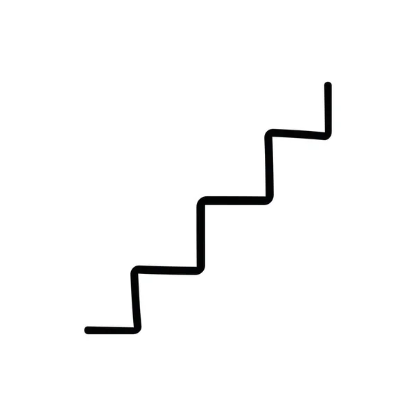 Business Vector Thin Line Web Symbol Umrissenes Isoliertes Zeichen Für — Stockvektor