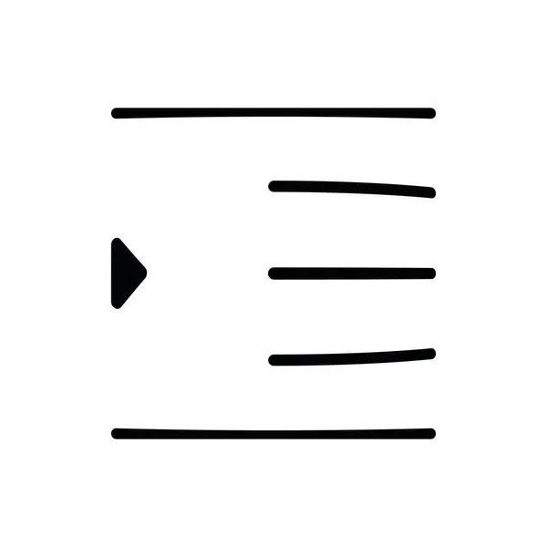 Εικονίδιο Business Line Απλή Εικόνα Γραμμικά Σύμβολα Μεγάλο Εικονίδιο Κπε — Διανυσματικό Αρχείο