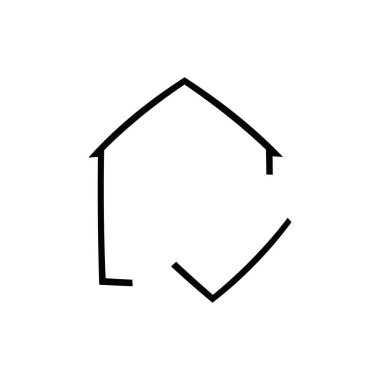 İş dünyası simgesi. Modern moda tarzında. Doğrusal semboller. Büyük UI simgesi. Vektör illüstrasyonu