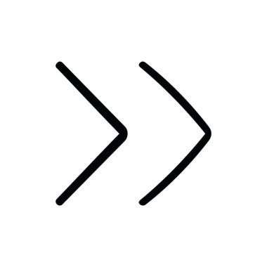 İş dünyası simgesi. Basit bir ikon. Doğrusal simge. İnce doldurulmuş simge. Vektör illüstrasyonu