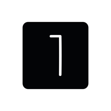 İş Vektörü simgesi. Basit bir ikon. Doğrusal simge. İnce doldurulmuş simge. UI ve UX