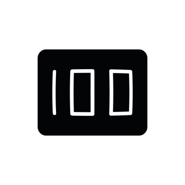 İş Vektörü simgesi. Modern moda tarzında. Doğrusal semboller. İnce doldurulmuş simge. Vektör illüstrasyonu