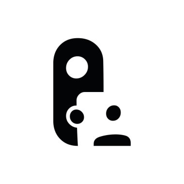 İş dünyası simgesi. Modern moda tarzında. Doğrusal semboller. Düz dizaynlı büyük UI simgesi. UX UI