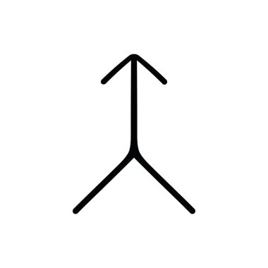 İş Vektörü ince web simgesi. Modern moda tarzında. Doğrusal semboller. Büyük UI simgesi. UX UI