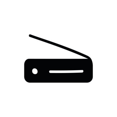 İş Vektörü ince web simgesi. Taslak izole işareti. Doğrusal simge. Düz dizaynlı büyük UI simgesi. UI ve UX