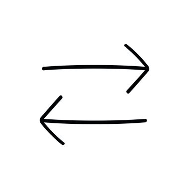 İş dünyası simgesi. Taslak izole işareti. Doğrusal semboller. Büyük UI simgesi. Vektör illüstrasyonu