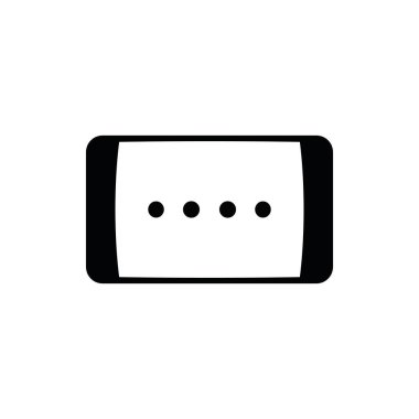 İş Vektörü simgesi. Basit bir ikon. Doğrusal semboller. Düz dizaynlı büyük UI simgesi. UI ve UX