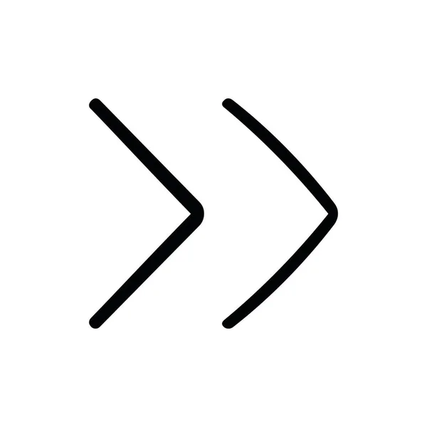 Значок Business Line Простая Иконка Линейная Икона Тонкая Икона Векторная — стоковый вектор