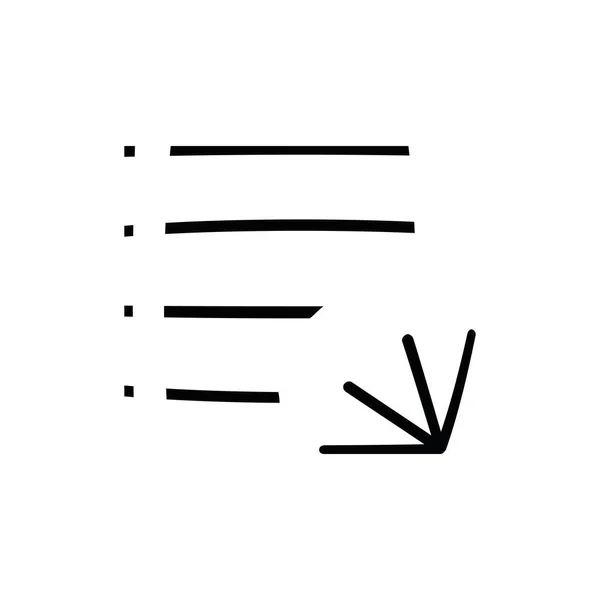 Business Modern Thin Line Ikone Einfaches Symbol Lineares Symbol Dünnes — Stockvektor