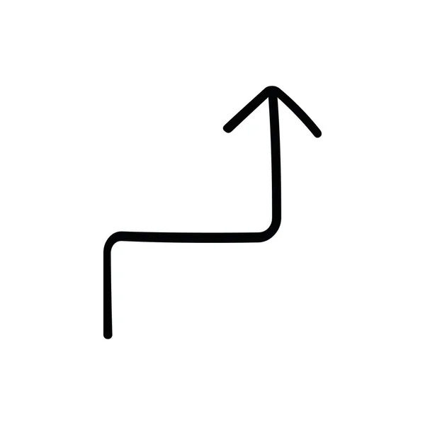 Ікона Бізнес Рішень Проста Ікона Лінійні Символи Велика Ікона Пласкому — стоковий вектор