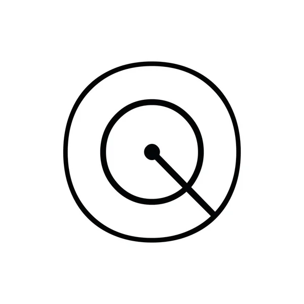Значок Бизнес Вектора Очертания Изолированного Знака Линейные Символы Тонкая Икона — стоковый вектор