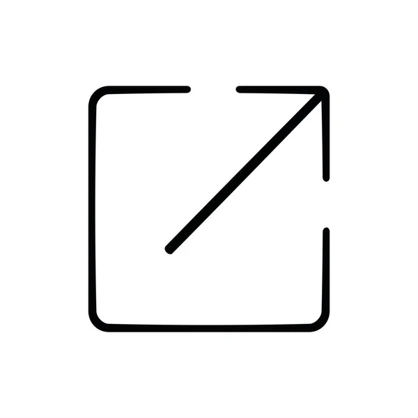 Иллюстрация Значка Вектор Бизнеса Простая Иконка Линейные Символы Тонкая Икона — стоковый вектор