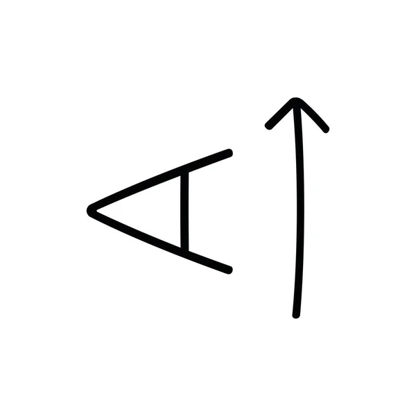 Значок Бизнес Вектора Простая Иконка Линейная Икона Большой Значок Пользовательского — стоковый вектор