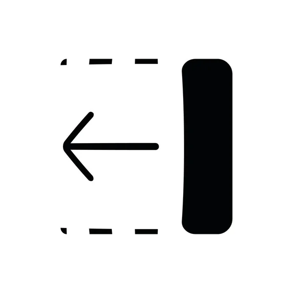Иконка Бизнес Решений Значок Качества Линейная Икона Большой Значок Пользовательского — стоковый вектор