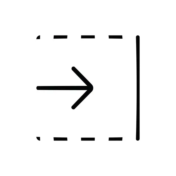 Иконка Бизнес Решений Очертания Изолированного Знака Линейные Символы Тонкая Икона — стоковый вектор