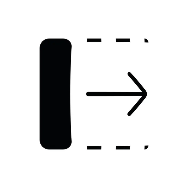 Иконка Бизнес Решений Современный Тренд Стиле Линейные Символы Большой Значок — стоковый вектор