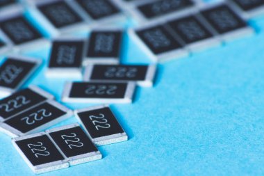 Çeşitli smd dirençleri, vaka 2512, pcb tasarımcısı için elektronik bileşenler