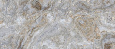 Kıvırcık gri ve altın damarlı beyaz mermer desenli. Soyut doku ve arkaplan. 2B illüstrasyon