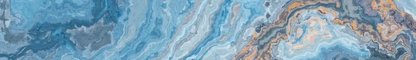 Modré Mramorové Dlaždice Vysokým Rozlišením Bílými Žilami Struktura Pozadí Ilustrace — Stock fotografie