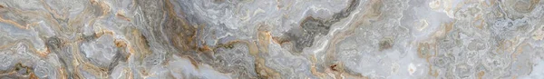 Biały Wzór Marmuru Kręconymi Szarymi Złotymi Żyłami Streszczenie Tekstury Tła — Zdjęcie stockowe
