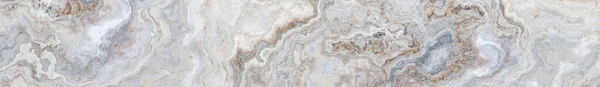 Modèle Marbre Blanc Avec Des Veines Grises Dorées Bouclées Texture — Photo