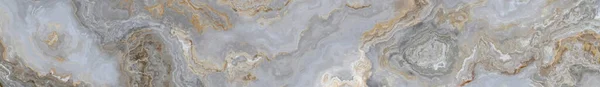 Padrão Mármore Branco Com Cinza Encaracolado Veias Douradas Textura Abstrata — Fotografia de Stock