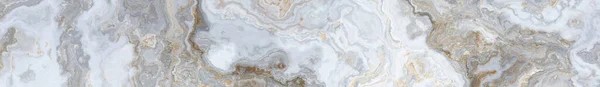 Kıvırcık Gri Altın Damarlı Beyaz Mermer Desenli Soyut Doku Arkaplan — Stok fotoğraf