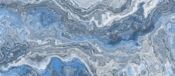 Telha Mármore Azul Branco Alta Resolução Textura Abstrata Fundo Ilustração — Fotografia de Stock