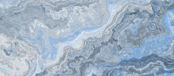 Hochauflösende Blaue Und Weiße Marmorfliese Abstrakte Textur Und Hintergrund Abbildung — Stockfoto