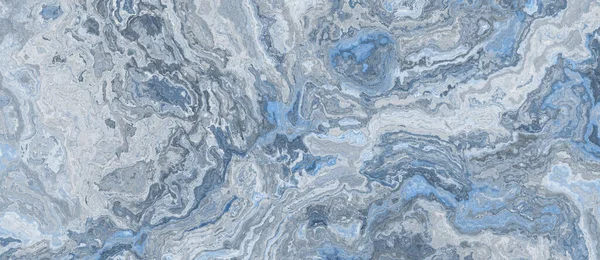 高解像度青と白の大理石のタイル 抽象的な質感と背景 第二図 — ストック写真